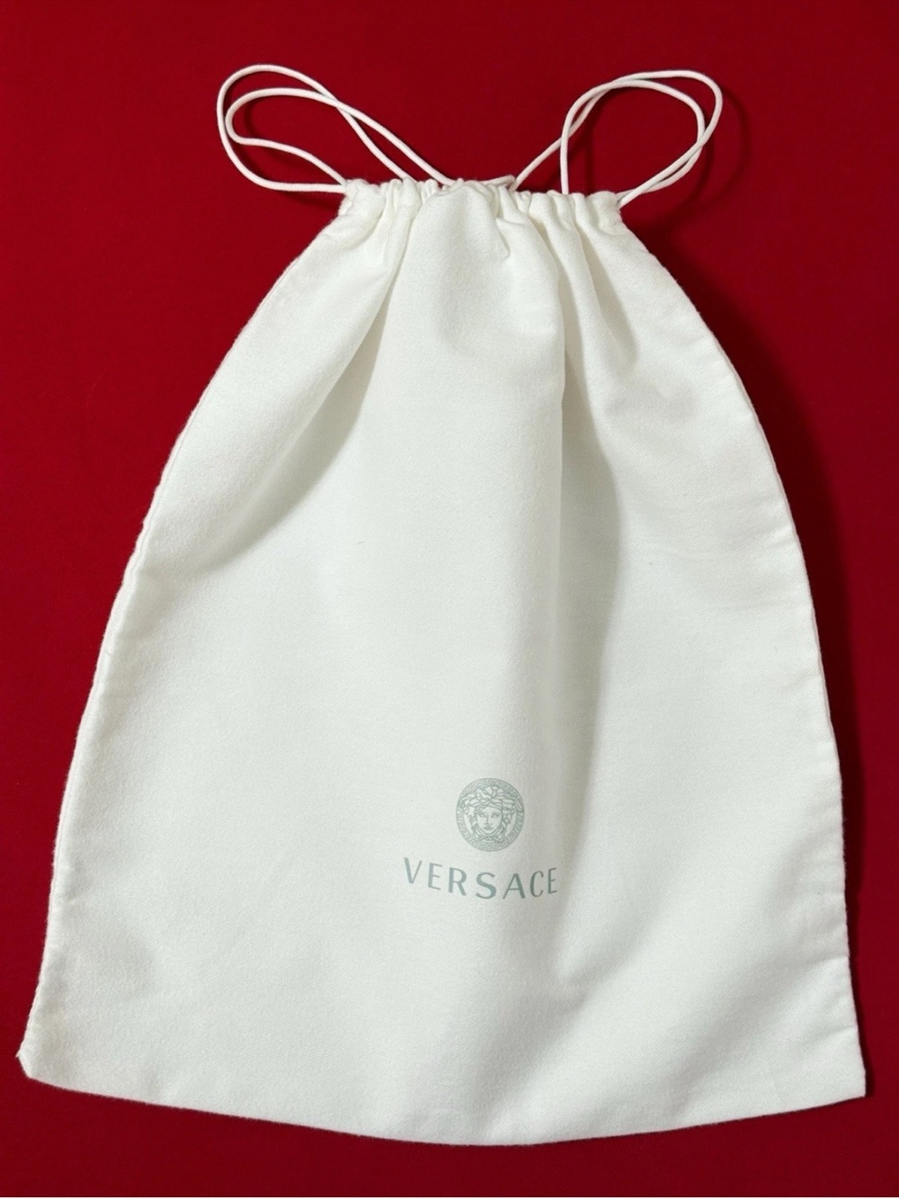 Authentic Versace Dust Bag 13.5x15”Medium Drawstring Storage Pouch New
